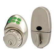 Master-Electronic Pushbutton Deadbolt